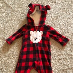 Fleece onesie